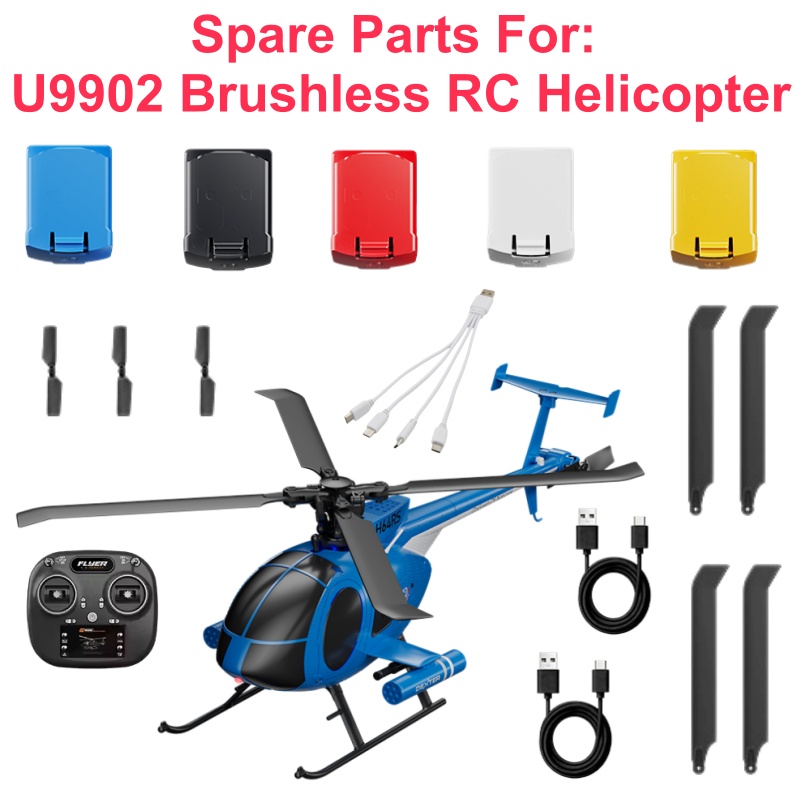 U9902 Borstelloze RC-helikopte - Rc Helicopter Coaxial recensie en prijs