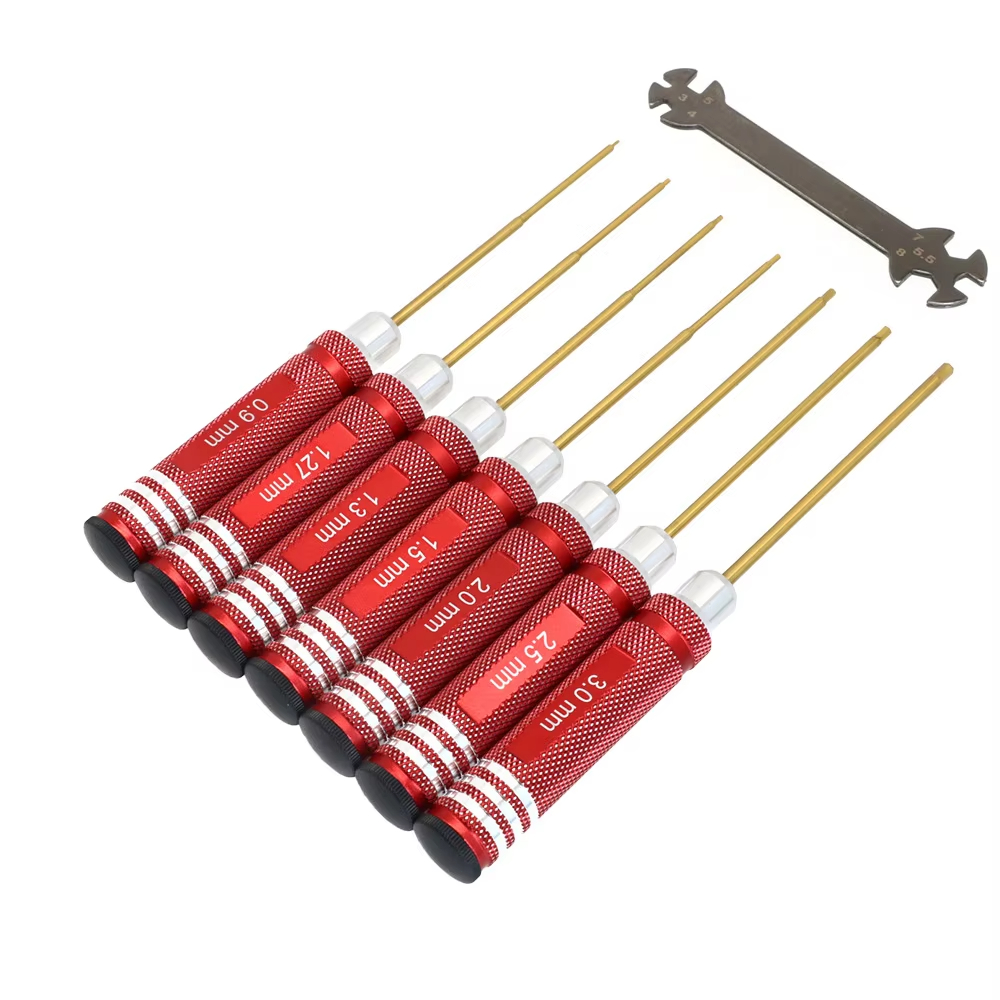 7-delige zeskant schroevendraa - Rc Helicopter Tool Kit recensie en prijs