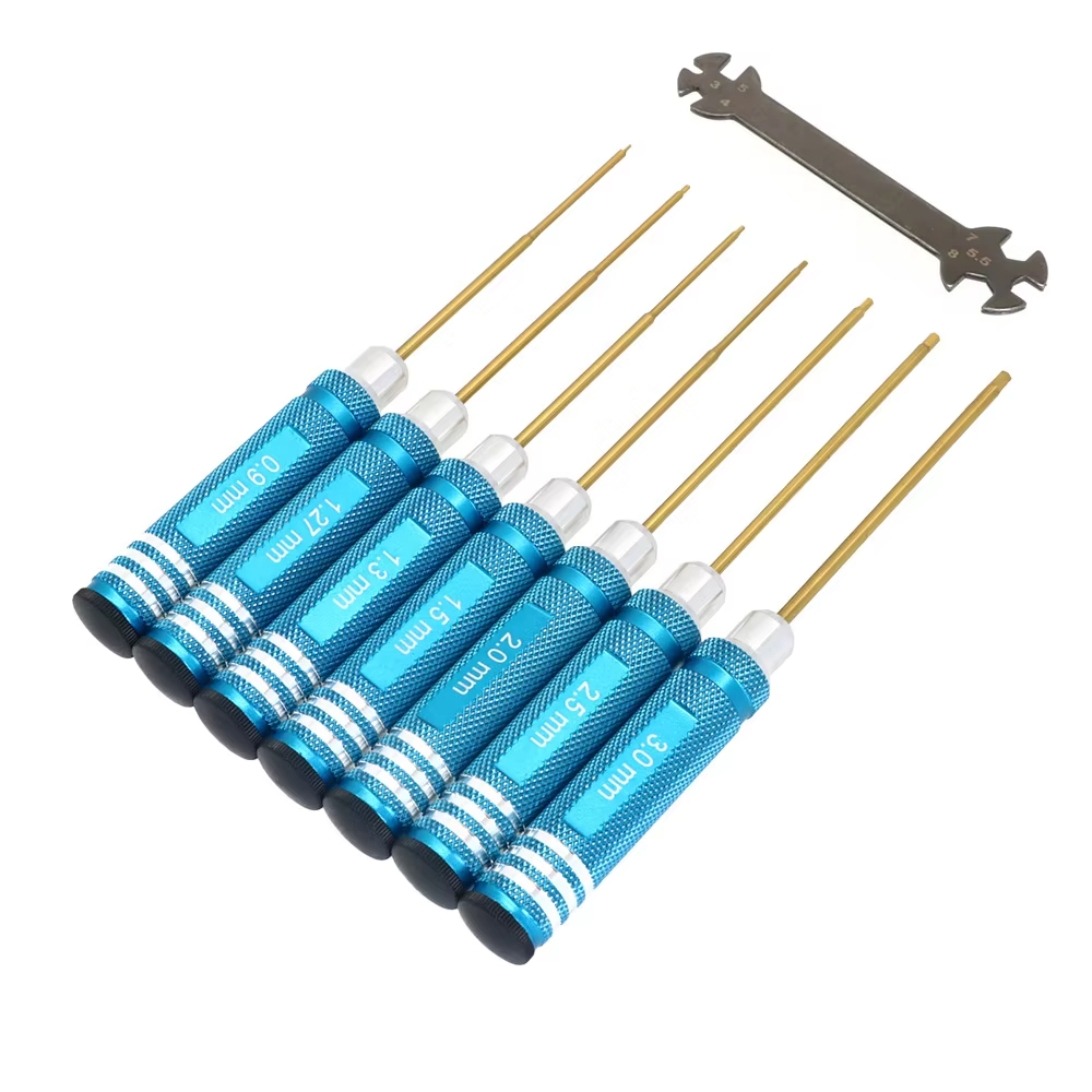 7-delige zeskant schroevendraa - Rc Helicopter Tool Kit recensie en prijs